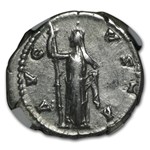 Roman AR Denarius Faustina Sr. (138-140/1 AD) XF NGC (Random)