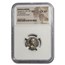 Roman AR Denarius Faustina Sr (138-141 AD) Ch XF NGC (Posthumous)