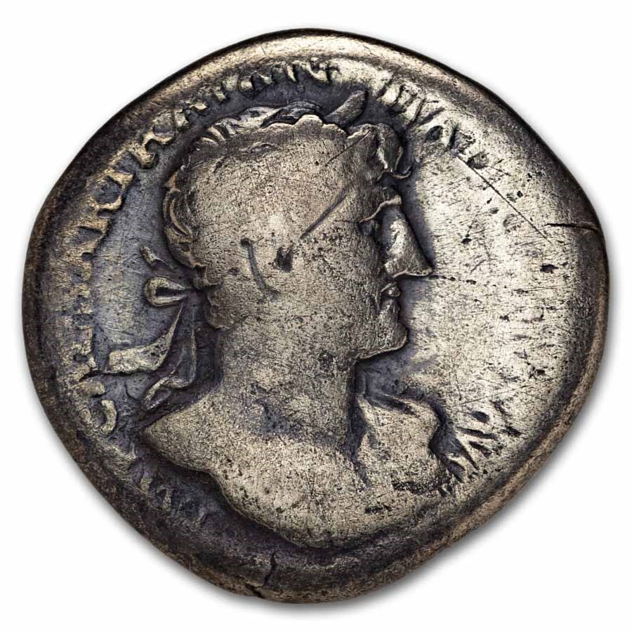 Roman AR Denarius Hadrian (117-138 AD) AG-Good (Random Coin)