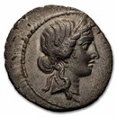 Roman AR Denarius Julius Caesar (44 BC) Ch VF (Cr-458/1)
