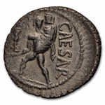 Roman AR Denarius Julius Caesar (44 BC) Ch VF (Cr-458/1)