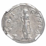 Roman AR Denarius Sabina (128-136/7 AD) VF NGC (Random)