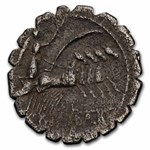 Roman AR Denarius Serratus Q. Ant. Balbus (83-82 BC) XF Cr-364/1