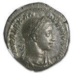 Roman AR Denarius Severus Alexander (222-235 AD) Ch-XF NGC