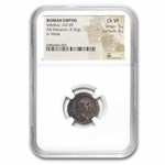 Roman AR Denarius Vitellius (69 AD) Ch VF NGC (RIC 107, 5/4)
