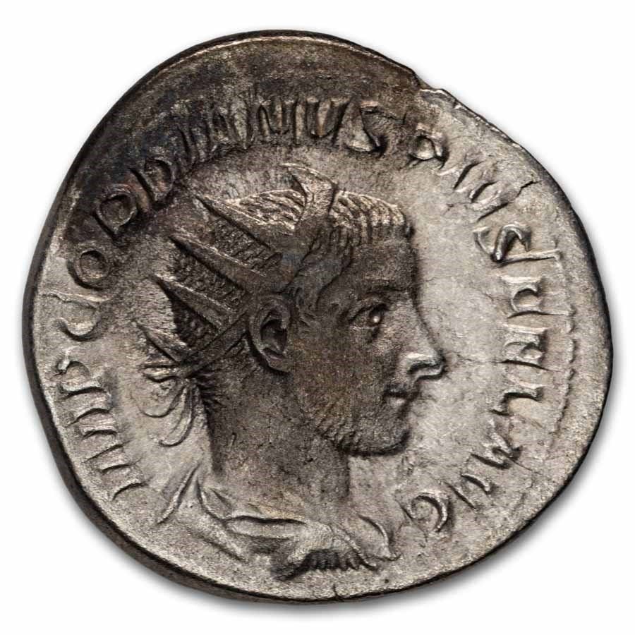 Roman AR Double Denarius Emperor Gordian III AU (238-244 AD)