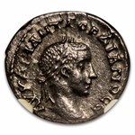 Roman AR Drachm Gordian III/Mt. Argaeus (238-244 AD) AU NGC