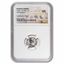 Roman AR Silver Denarius Emperor Trajan (98-117 AD) VF NGC Roman AR Silver Denarius Emperor Trajan (98-117 AD) VF NGC