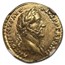 Roman AV Aureus Antoninus Pius (138-161 AD) AU NGC (RIC III 292d)
