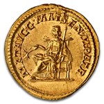 Roman AV Aureus Julia Domna (193-217 AD) Ch AU NGC (5/5)