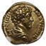 Roman AV Aureus Marcus Aurelius (161-180 AD) CH. XF NGC