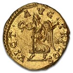 Roman AV Aureus Septimus Severus (193-211 AD) Ch AU NGC (5/5)
