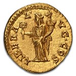 Roman AV Aureus Septimus Severus (193-211 AD) Ch AU* NGC (5/5)