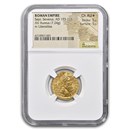 Roman AV Aureus Septimus Severus (193-211 AD) Ch AU* NGC (5/5)