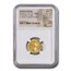Roman AV Gold Aureus Faustina Jr (147-75/6 AD) MS NGC (5/4)