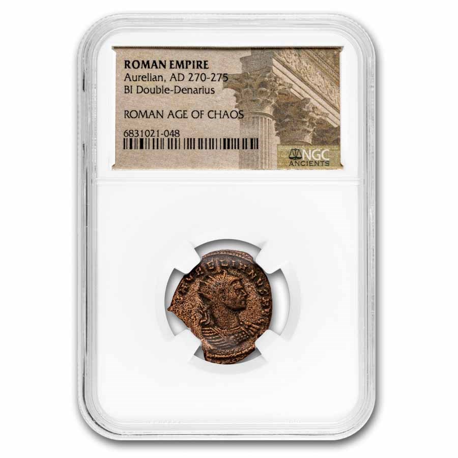 Roman BI Aurelianianus Aurelian (270-275 AD) NGC (Random)