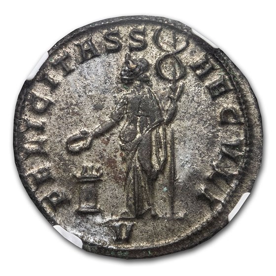 Buy Roman Bi Aurelianianus Emperor Tacitus (275-276 AD) AU NGC | APMEX