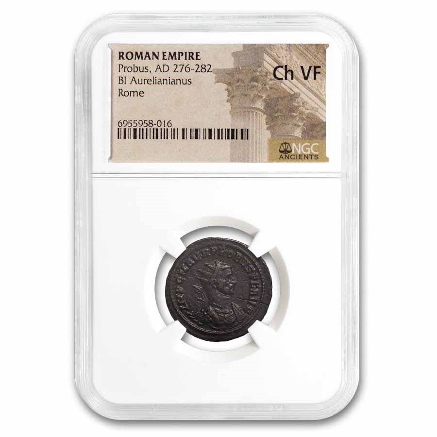 Roman BI Aurelianianus Probus 276-282 AD Ch VF NGC (Random Coin)