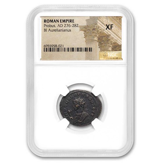 Roman BI Aurelianianus Probus 276-282 AD XF NGC (Random Coin) Roman BI Aurelianianus Probus 276-282 AD XF NGC (Random Coin)
