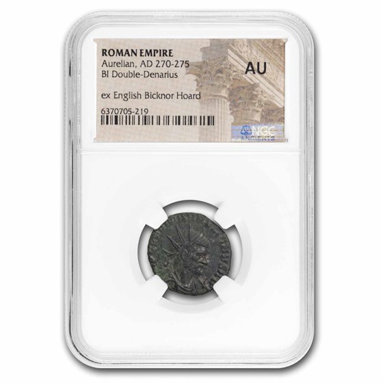 Buy 27075AD Roman Dbl Denarius Aurelian AU Bicknor APMEX