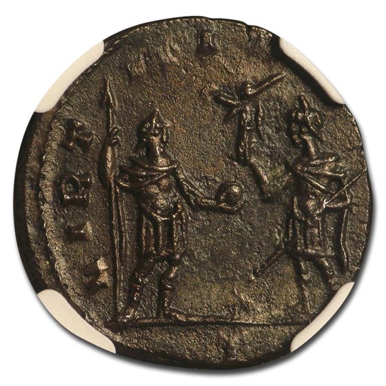 Buy Roman BI Dbl Denarius Aurelian AU NGC (Petherton Hoard Vault) APMEX