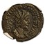 Roman BI Dbl Denarius Victorinus AU NGC (Petherton Hoard Vault)