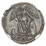 Roman BI Nummus Constantinian (330-340 AD) Ch XF NGC (RIC VII 92)