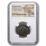 Roman Bi Reduced Nummus Maximinius II (310-313 AD) Ch VF NGC