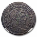 Roman Bi Reduced Nummus Maximinius II (310-313 AD) Ch VF NGC