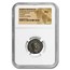Roman BI Tetradrachm Herennius Etruscus (251 AD) AU NGC