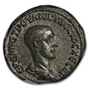 Roman BI Tetradrachm Herennius Etruscus (251 AD) AU NGC