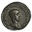 Roman BI Tetradrachm Herennius Etruscus (251 AD) AU NGC