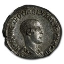 Roman BI Tetradrachm Herennius Etruscus (251 AD) Ch AU NGC Roman BI Tetradrachm Herennius Etruscus (251 AD) Ch AU NGC