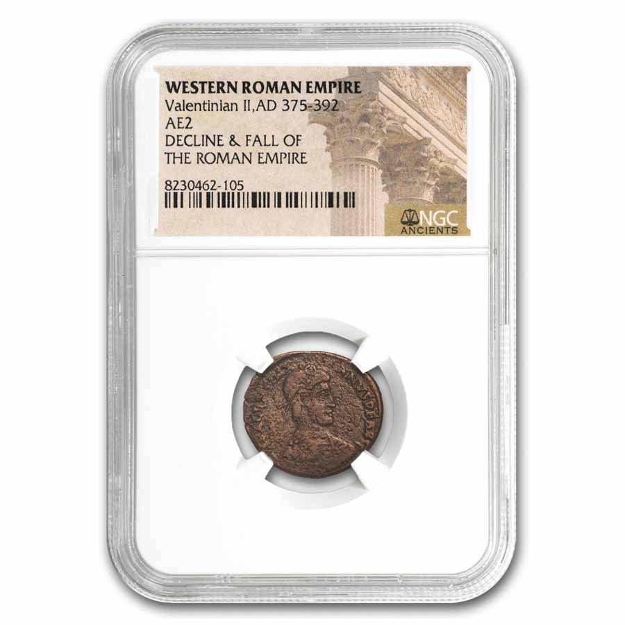 Roman BI Valentinian II 375-392 AD NGC (Random Coin)
