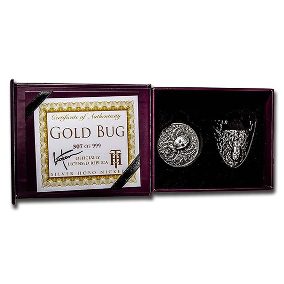 Buy Roman Booteen Silver Hobo Nickel Gold Bug APMEX