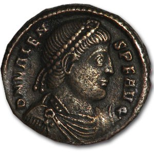 Roman Bronze AE3 Emperor Valens (364-378 AD) Roman Bronze AE3 Emperor Valens (364-378 AD)