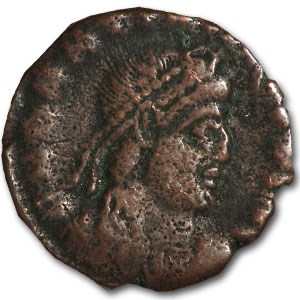 Roman Bronze AE3 Emperor Valens (364-378 AD) Roman Bronze AE3 Emperor Valens (364-378 AD)