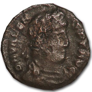Roman Bronze AE3 Emperor Valens (364-378 AD) Roman Bronze AE3 Emperor Valens (364-378 AD)