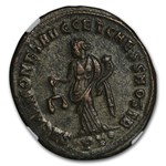 Roman Bronze Nummus Emperor Galerius (305-311 AD) AU NGC