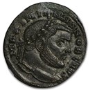 Roman Bronze Nummus Emperor Galerius (305-311 AD) AU NGC