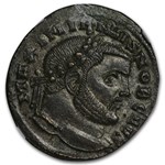 Roman Bronze Nummus Emperor Galerius (305-311 AD) AU NGC
