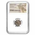 Roman Denarius Antoninus Pius (138-161 AD) CH XF NGC (Random)