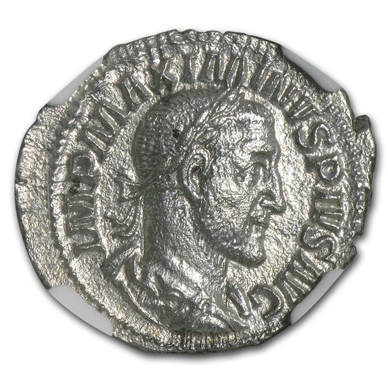 Roman Denarius Emperor Maximinus I (235-238 AD) VF NGC Roman Denarius Emperor Maximinus I (235-238 AD) VF NGC