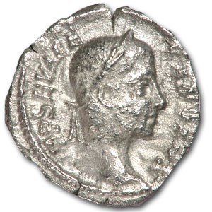 Roman Denarius Emperor Severus Alexander (222-235 AD) Roman Denarius Emperor Severus Alexander (222-235 AD)