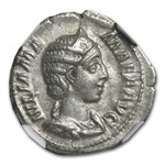 Roman Denarius Julia Mamaea (222-235 AD) Ch-AU NGC