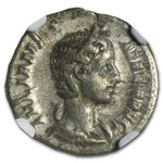 Roman Denarius Julia Mamaea VF NGC (222-235 AD)