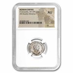 Roman Double Denarius Herennia Etruscilla (249-253 AD) AU NGC