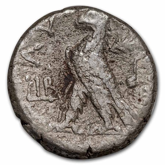 Roman Egypt BI Tetradrachm Nero (54-68 AD) VF (RPC I 5283) Roman Egypt BI Tetradrachm Nero (54-68 AD) VF (RPC I 5283)