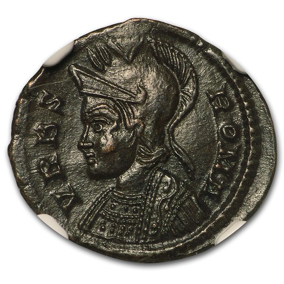Roman Emp Constantinian AE3/4 Nummus (330-340 AD) CH AU NGC Roman Emp Constantinian AE3/4 Nummus (330-340 AD) CH AU NGC