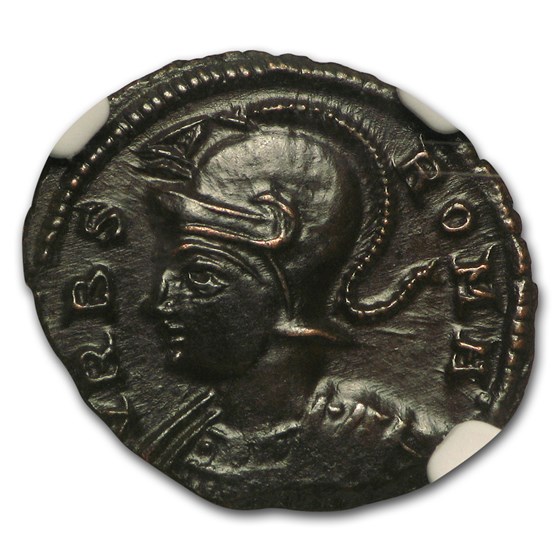 Roman Emp Constantinian AE3/4 Nummus CH XF NGC (330-340 AD) Roman Emp Constantinian AE3/4 Nummus CH XF NGC (330-340 AD)